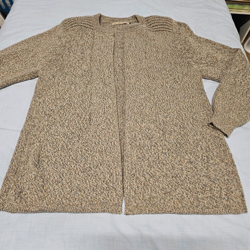 Simply Natural Women's Alpaca Linda Ebel Cape Size XL Melange Tan - Picture 8 of 16